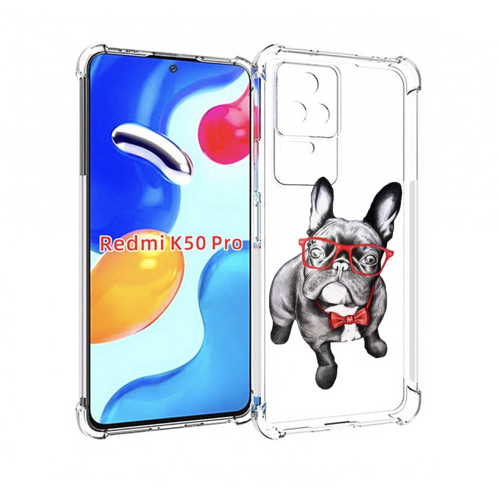 

Чехол MyPads Стильняга для Xiaomi Redmi K50/K50 Pro, Прозрачный, Tocco
