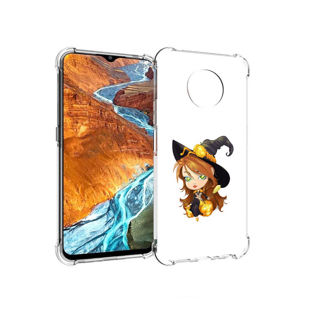 

Чехол MyPads Tocco для Nokia G300 Ведьмочка (PT224563.108.40), Прозрачный, Tocco