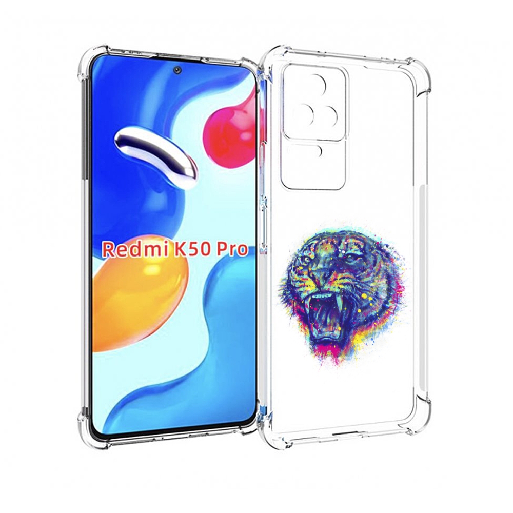 

Чехол MyPads Тигр 2 для Xiaomi Redmi K50 / K50 Pro, Прозрачный, Tocco