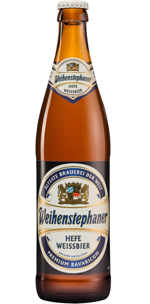 Пиво безалкогольное Weihenstephaner Hefeweissbier светлое нефильтрованное 0,5 л