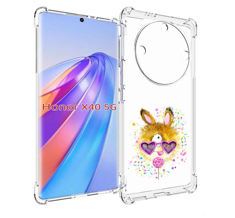 

Чехол MyPads Чупя для Honor X40, Прозрачный, Tocco