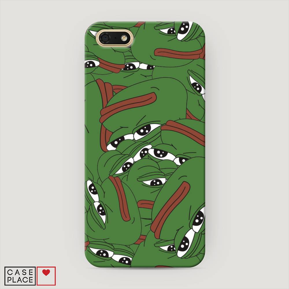 

Чехол Awog "Печальный frog" для Honor 7A, 65220-7