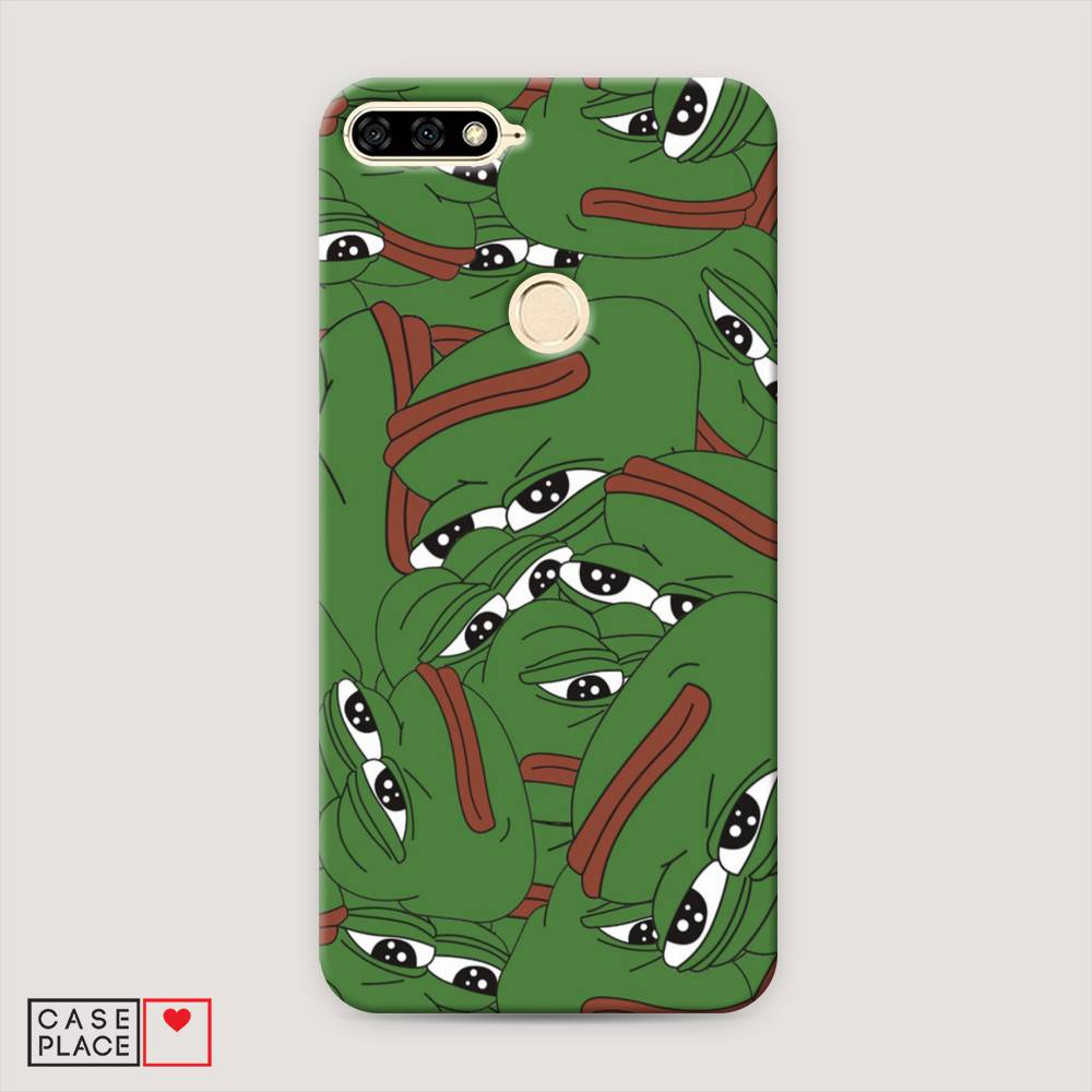 

Чехол Awog "Печальный frog" для Honor 7A Pro, 65420-7