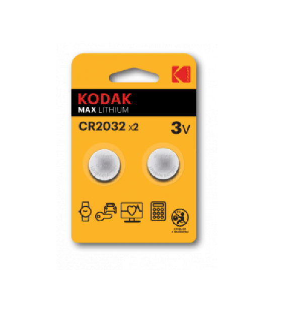 

Набор батареек KODAK Б0037004 - 2 шт.