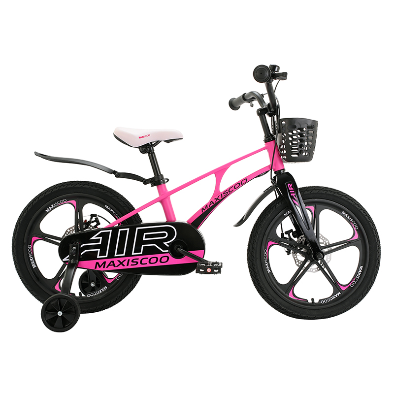 фото Велосипед maxiscoo air делюкс плюс-16"-23г. (9" / розовый матовый (msc-a1626d) )