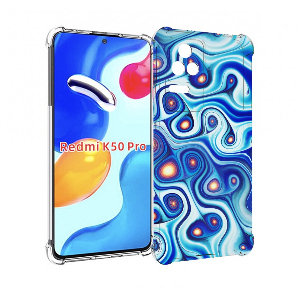 

Чехол MyPads абстрактная-текстура для Xiaomi Redmi K50/K50 Pro, Прозрачный, Tocco