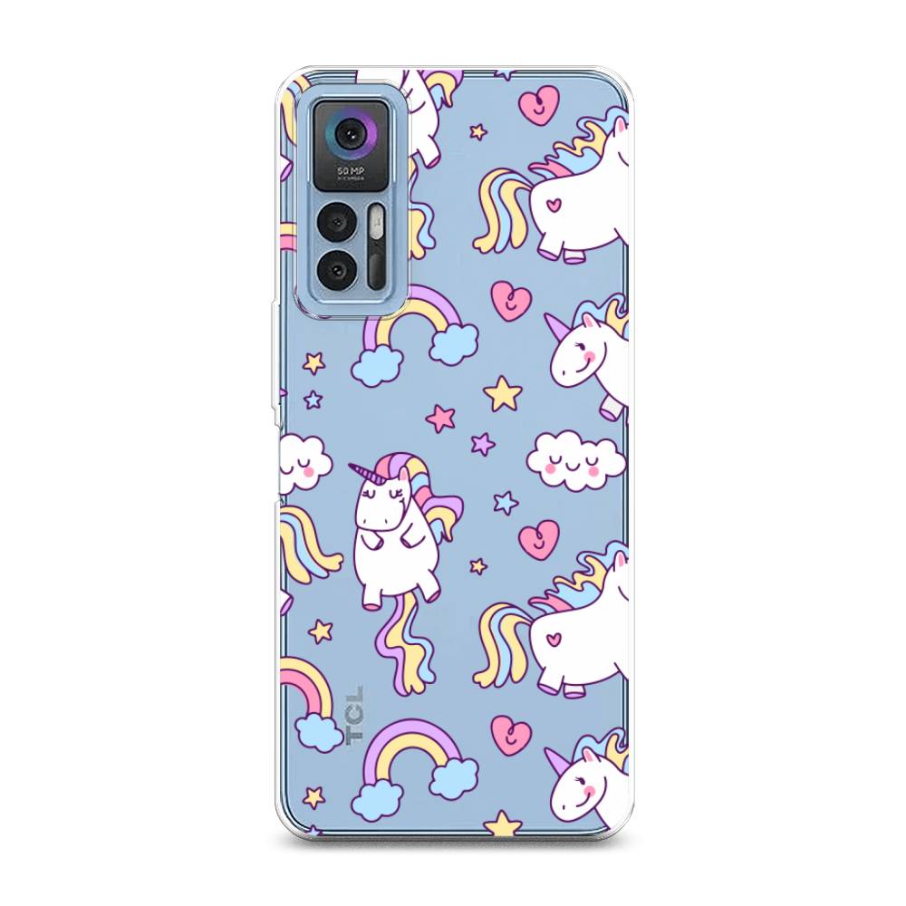 

Силиконовый чехол "Sweet unicorns dreams" на TCL 30, Sweet unicorns dreams
