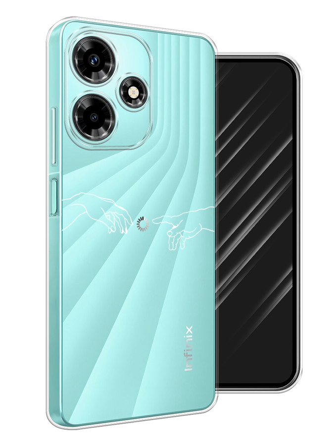 

Чехол Awog на Infinix Hot 30 "Загрузка творения", Белый;серый;прозрачный, 3104050-10