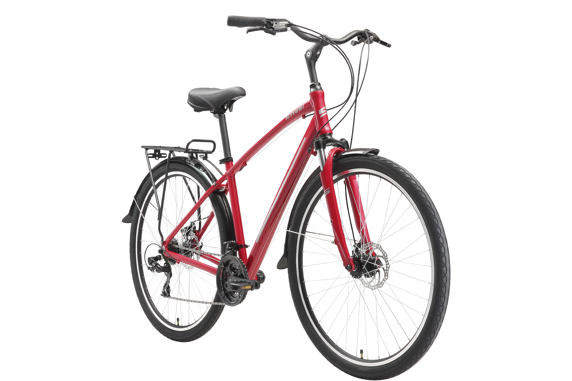 Велосипед Stark Touring 282 D 2023 16 красныйсерый 3442000₽
