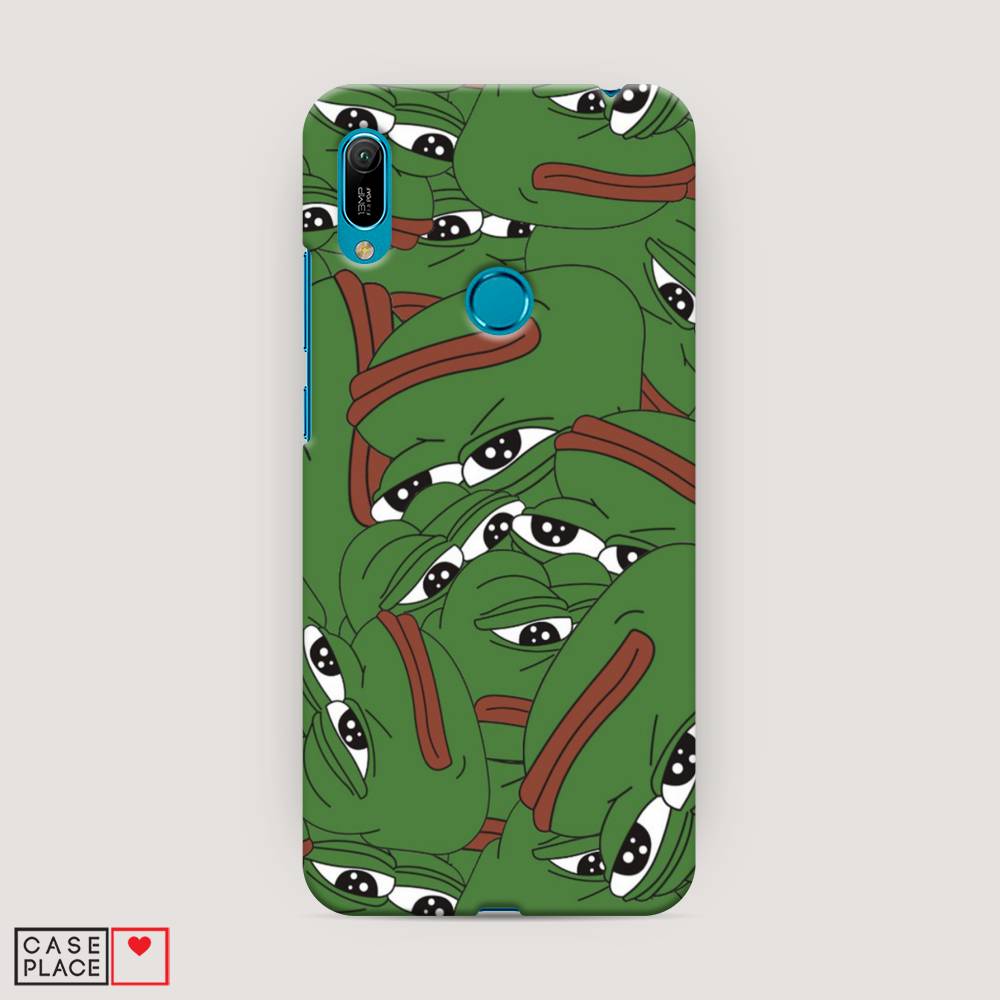 

Чехол Awog "Печальный frog" для Huawei Y6 2019