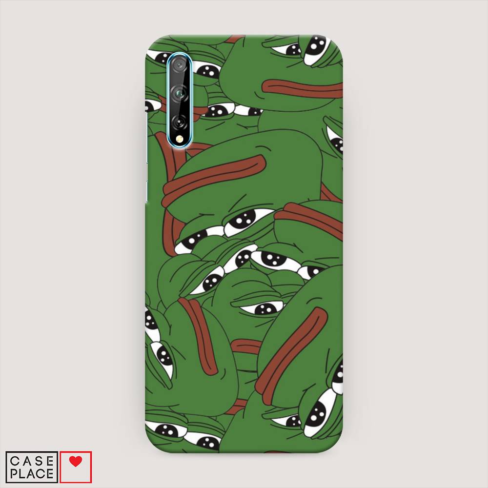 

Чехол Awog "Печальный frog" для Huawei Y8p