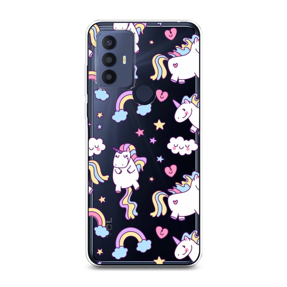 

Силиконовый чехол "Sweet unicorns dreams" на TCL 30 SE, Sweet unicorns dreams