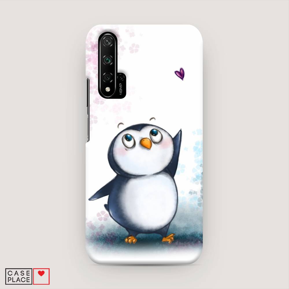 

Чехол Awog "Пингвин и сердечко" для Honor 20, 69520-1