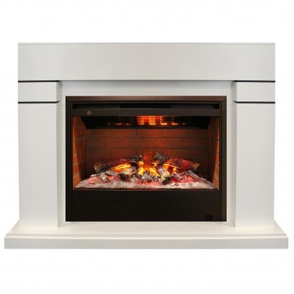 фото Lindelse 26 wt с очагом 3d helios 26 realflame