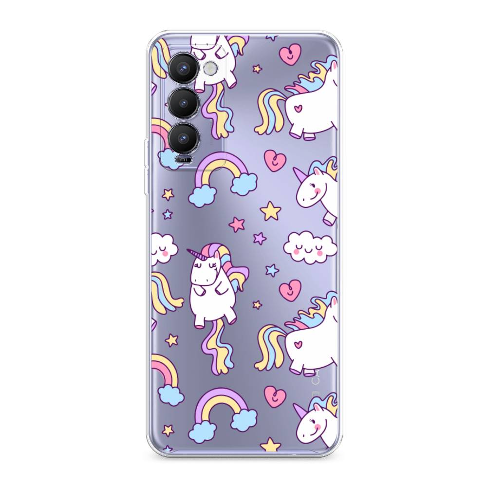 

Силиконовый чехол "Sweet unicorns dreams" на Tecno Camon 18T, Sweet unicorns dreams