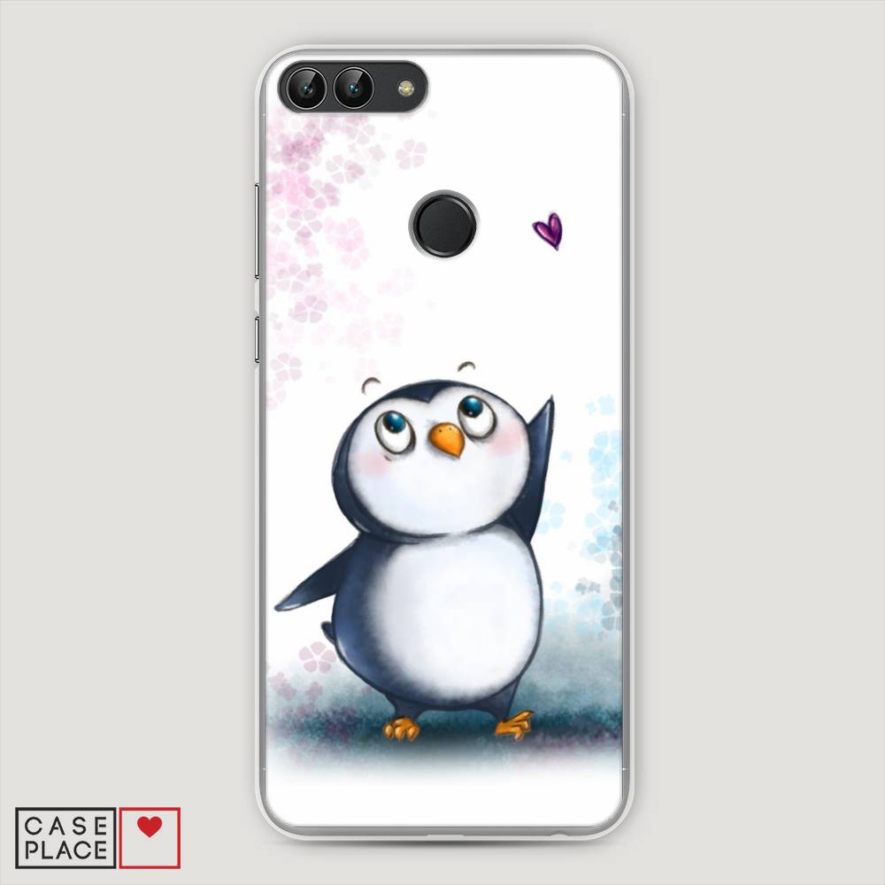 

Чехол Awog "Пингвин и сердечко" для Huawei P Smart