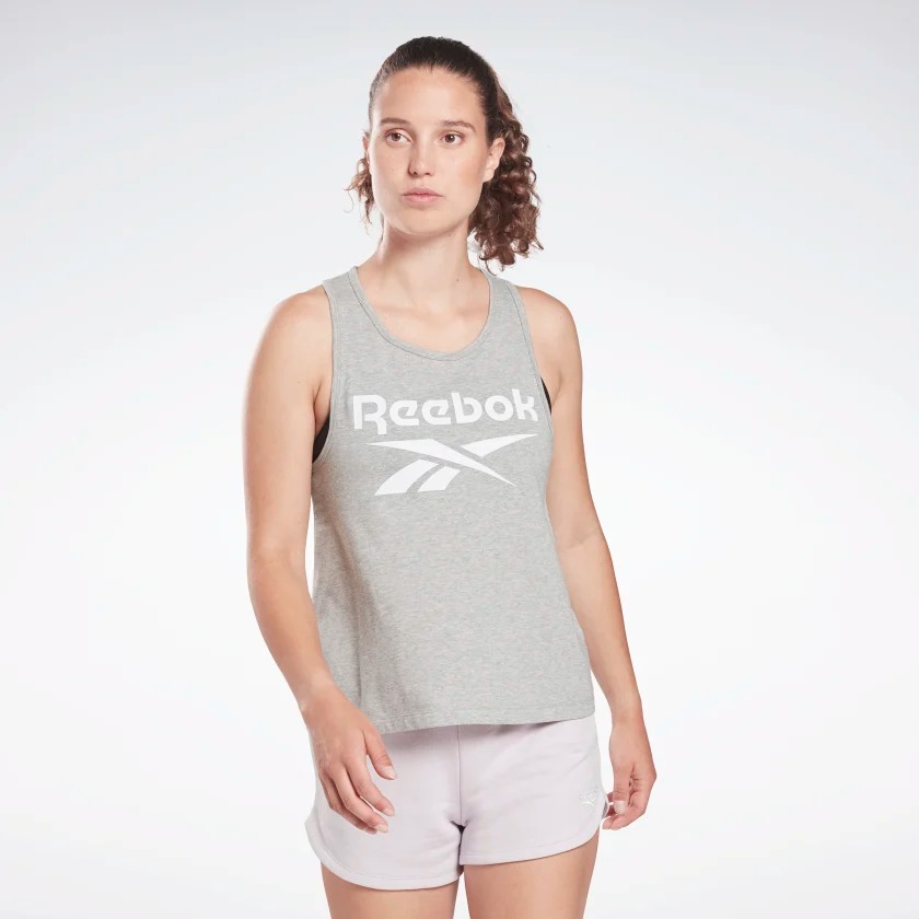 Майка женская Reebok Ri Bl Tank серая S