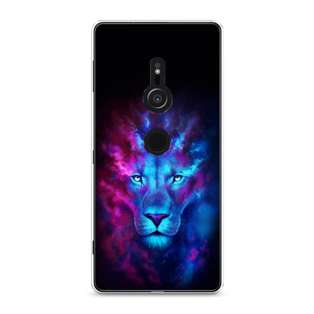 

Чехол Awog на Sony Xperia XZ2 "Космический лев", Разноцветный, 52850-1