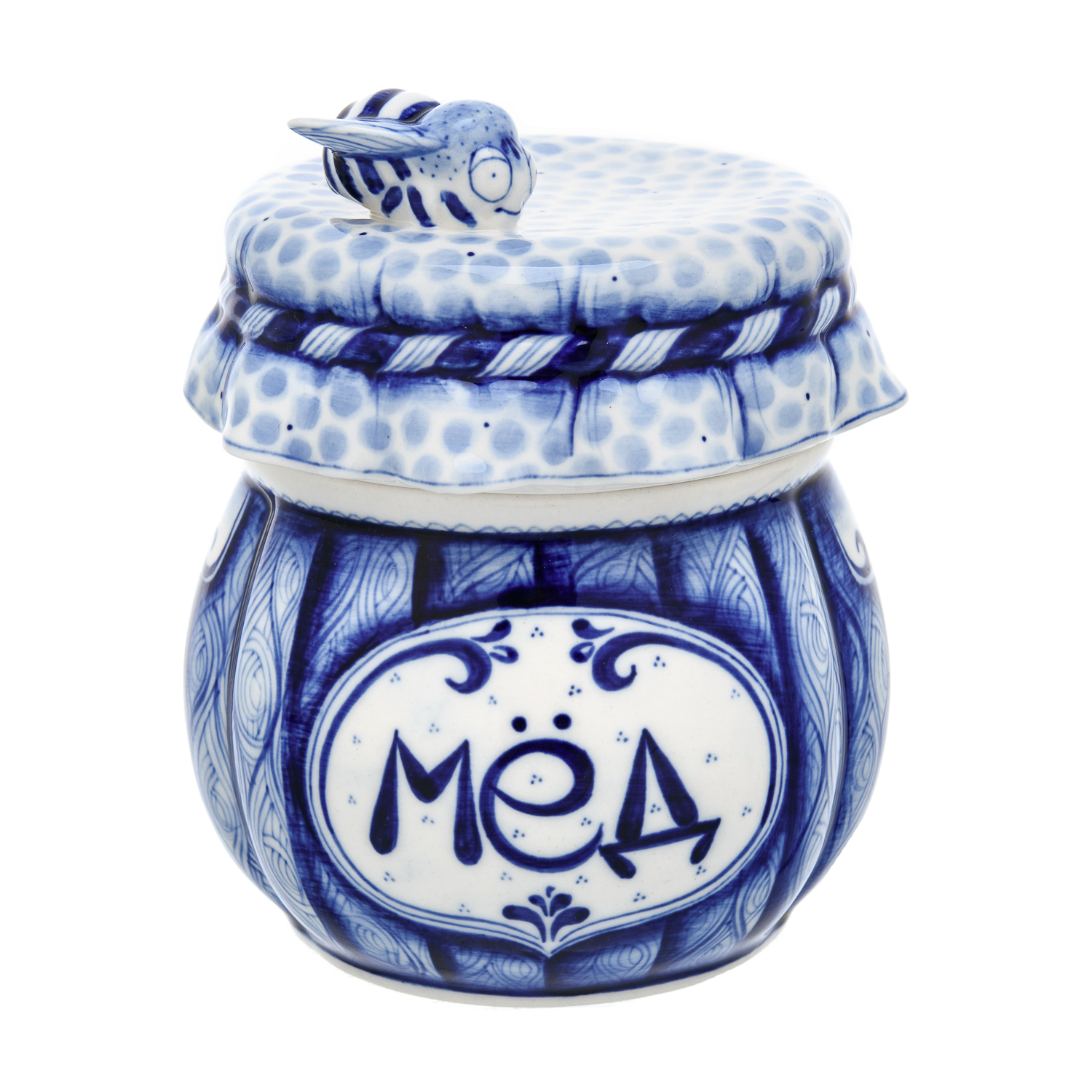 

Медовница "Пчела". Гжель