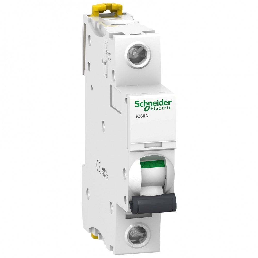 

Выключатель автоматический iC60N 3А 1П C 6кА AC (A9F74103) Schneider Electric