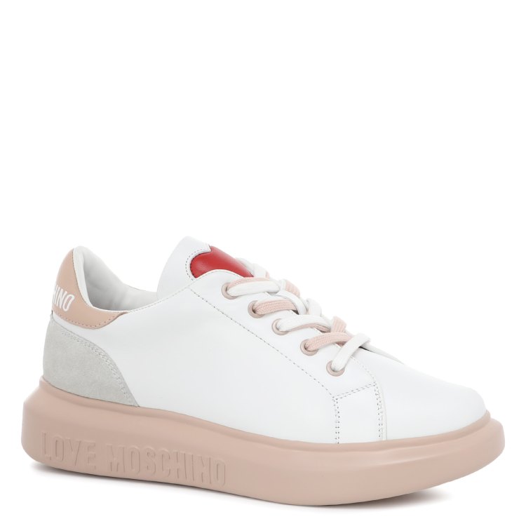 

Кеды женские Love Moschino JA15044G белые 37 EU, Белый, JA15044G