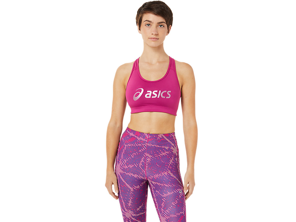 фото Топ женский asics sakura logo bra розовый l