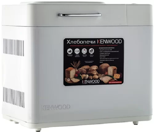 Хлебопечка Kenwood BM250 белый электромясорубка kenwood mg450 1400 вт белый