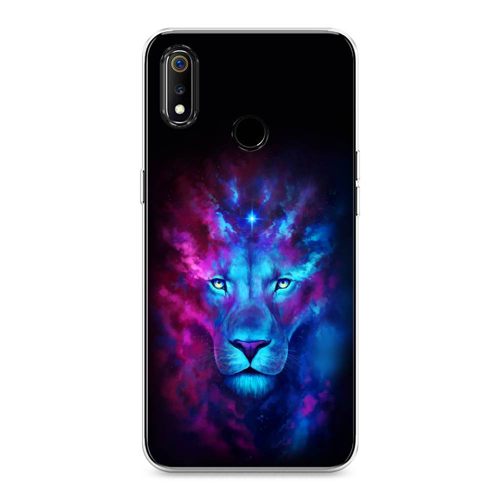 

Чехол Awog на Realme 3 "Космический лев", Разноцветный, 251050-1