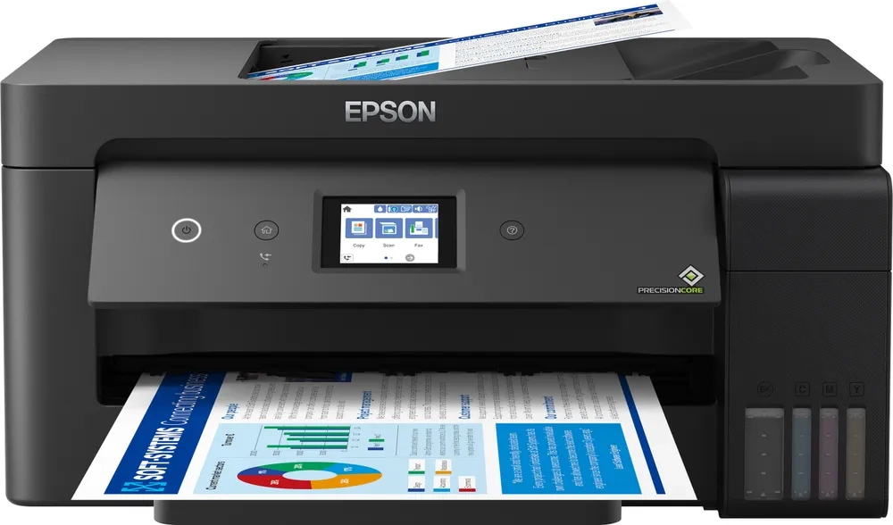 Принтер Epson L14150 (C11CH96404) A3, ADF, duplex, 17 стр./мин., Ethernet, Wi-Fi