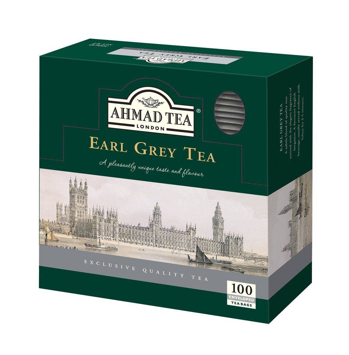 Ahmad tea earl grey черный. Ахмад Теа Эрл грей. Чай Ahmad Earl Grey черный бергамот. Чай черный Ahmad Tea Earl Grey. Чай Ahmad Эрл грей черный бергамот 100пак*2г.