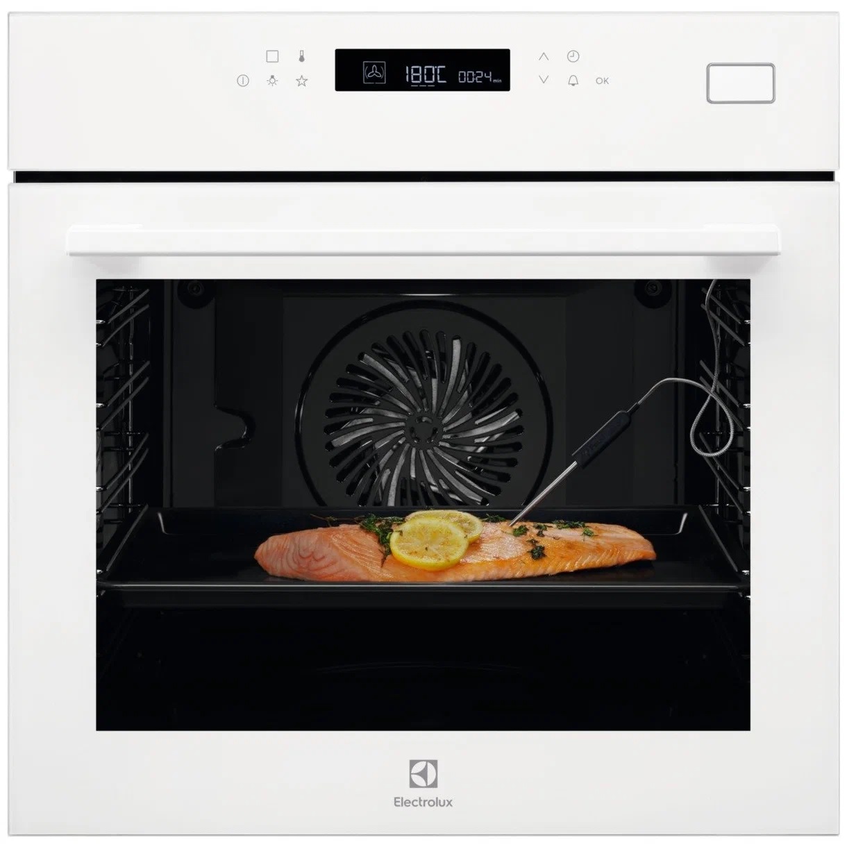 Встраиваемый электрический духовой шкаф Electrolux EOB7S31V белый