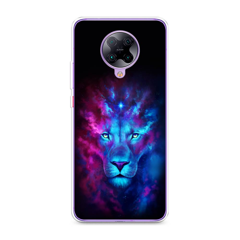 

Чехол Awog на Xiaomi Redmi K30 Pro "Космический лев", Разноцветный, 38850-1