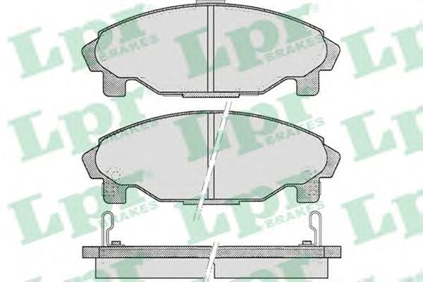 

Тормозные колодки Lpr 05P457