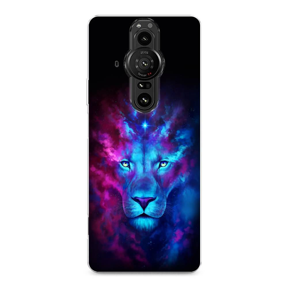 

Чехол Awog на Sony Xperia Pro-I "Космический лев", Разноцветный, 55050-1