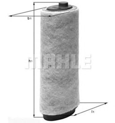

Воздушный фильтр Mahle/Knecht для BMW 3, 5 1998-2012/Rover 75 1999-2005 LX823
