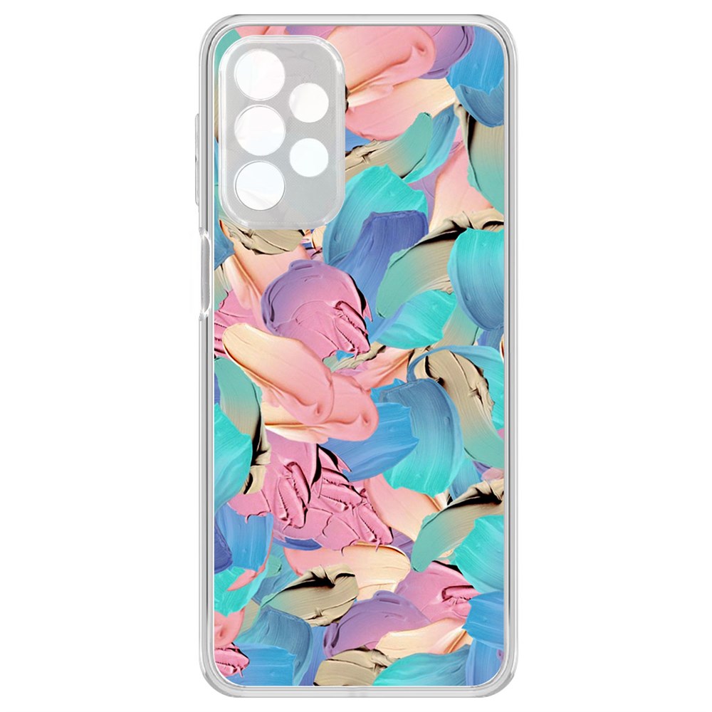 

Чехол-накладка Krutoff Clear Case Абстракт краска для Samsung Galaxy A23 (A235), Прозрачный