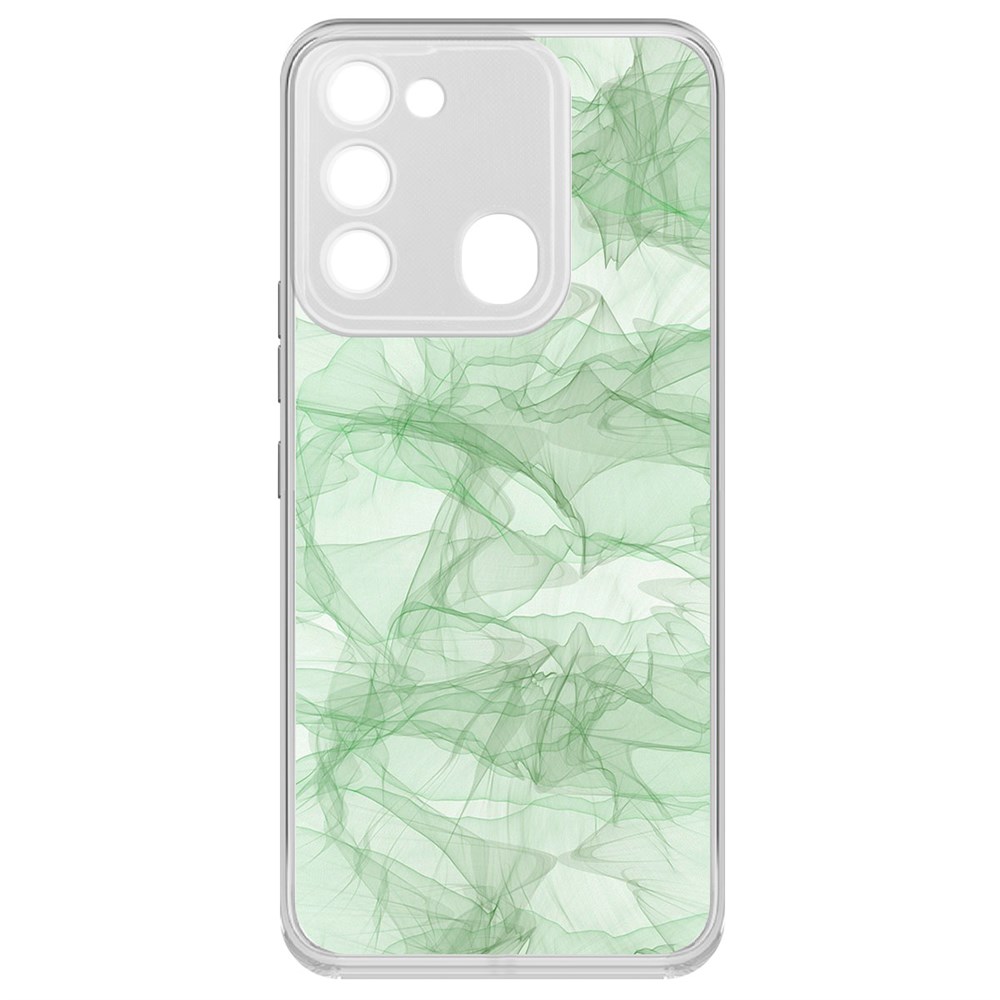 

Чехол-накладка Krutoff Clear Case Абстракт 8 для TECNO Spark Go 2022, Прозрачный