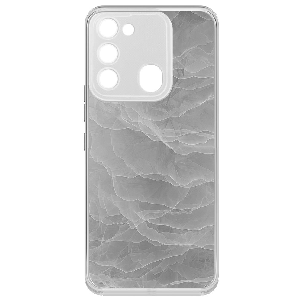 

Чехол-накладка Krutoff Clear Case Абстракт туман для TECNO Spark Go 2022, Прозрачный