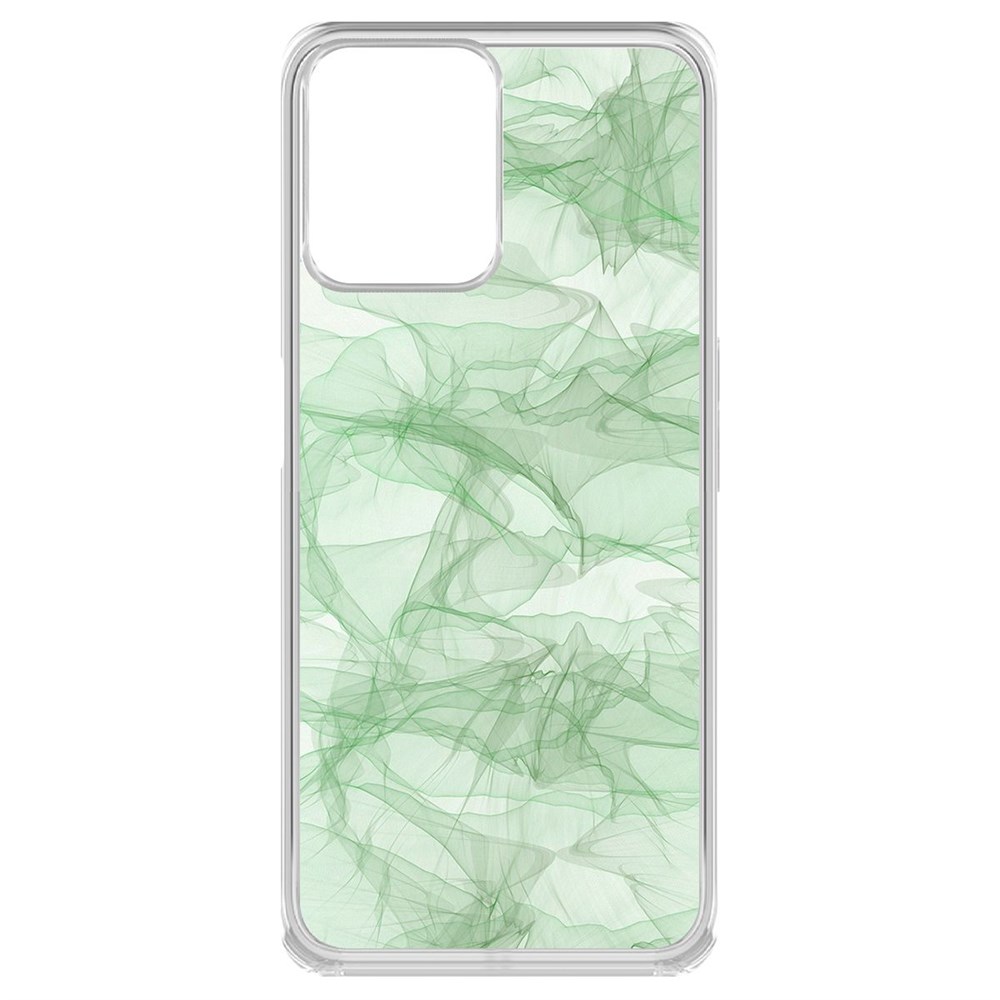 

Чехол-накладка Krutoff Clear Case Абстракт 8 для Realme C35, Прозрачный
