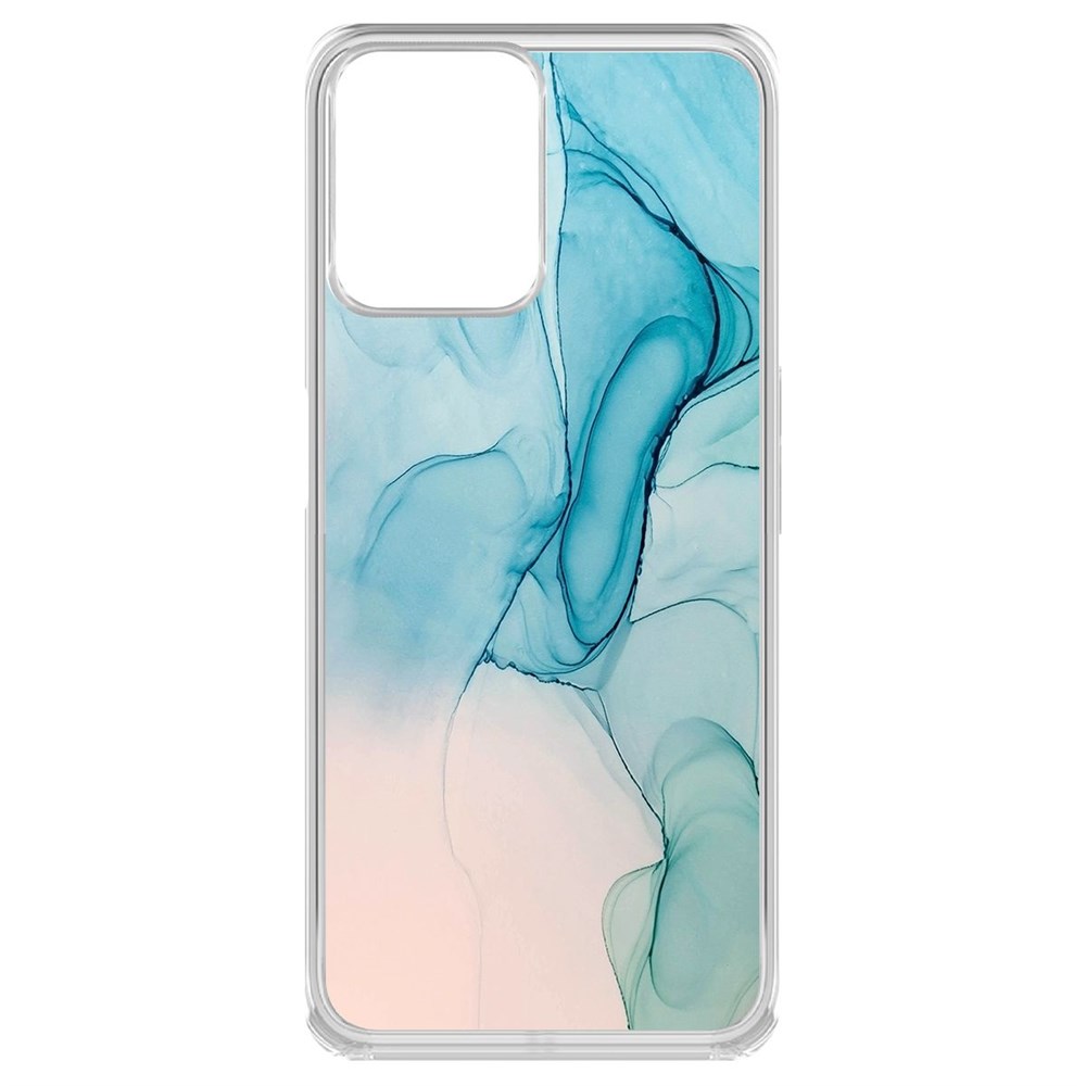 Чехол-накладка Krutoff Clear Case Абстракт разводы для Realme C35