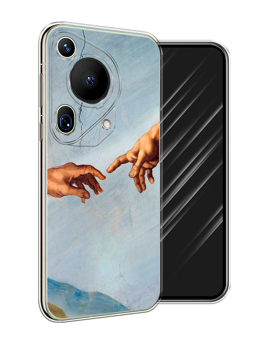 

Чехол Awog на Huawei Pura 70 Ultra "Сотворение Адама", Голубой;коричневый;серый, 6124550-1