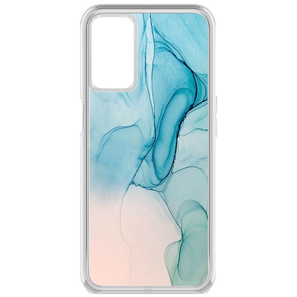 

Чехол-накладка Krutoff Clear Case Абстракт разводы для Oppo A55, Прозрачный