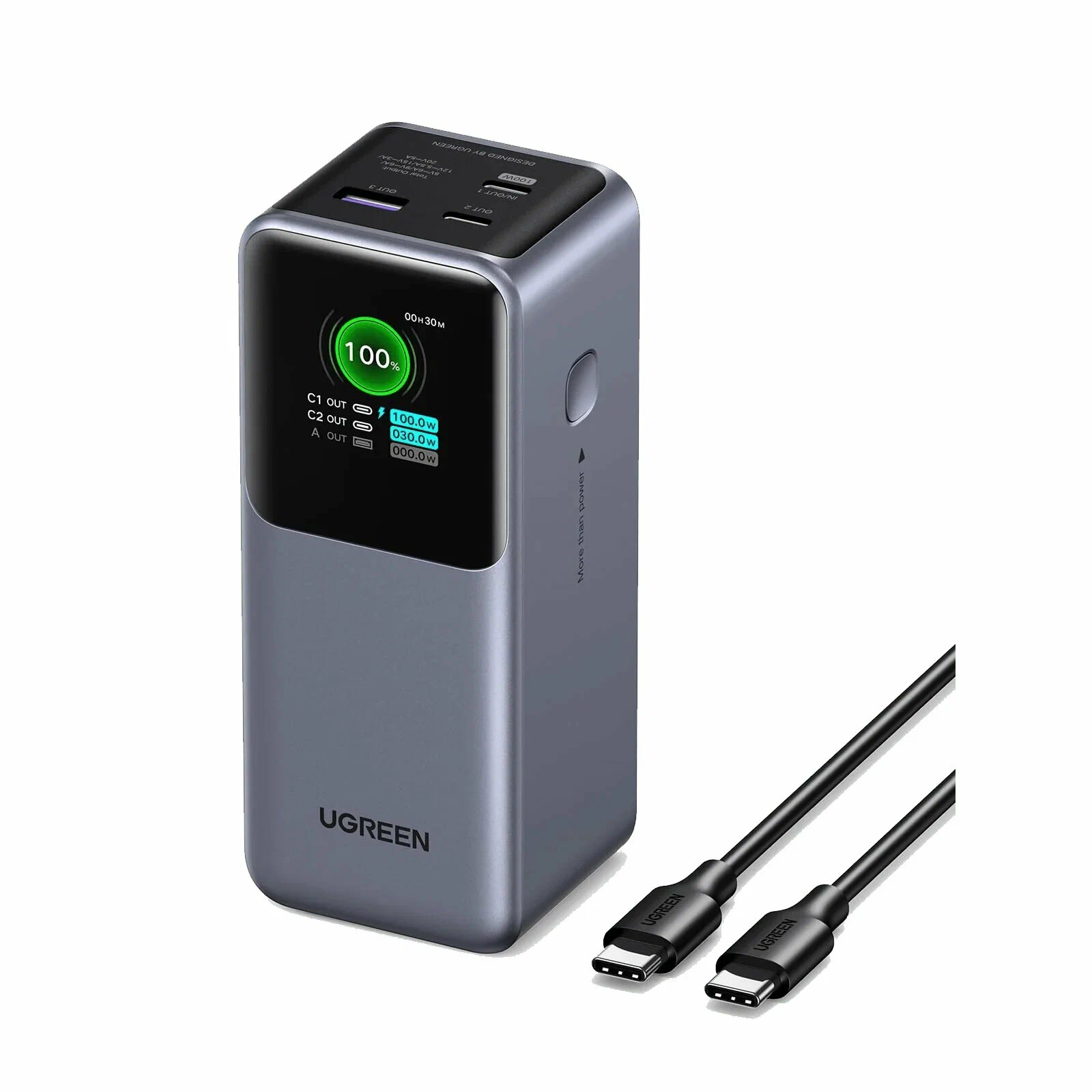 

Внешний аккумулятор uGreen PB721 20000 мА/ч (UGRNXD130), PB721