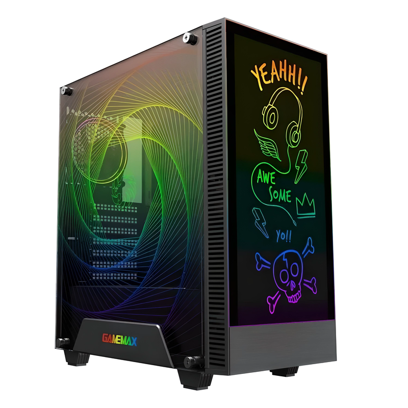 фото Настольный компьютер novapc черный (pc_novapc work 1.10 a250 - e5-radeon rx gaming 580)