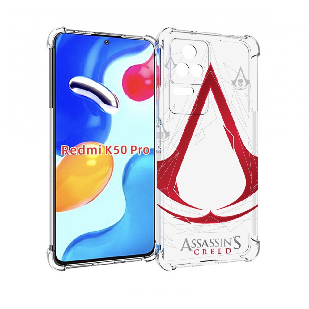 

Чехол MyPads ассасин-крид-знак для Xiaomi Redmi K50 / K50 Pro, Прозрачный, Tocco