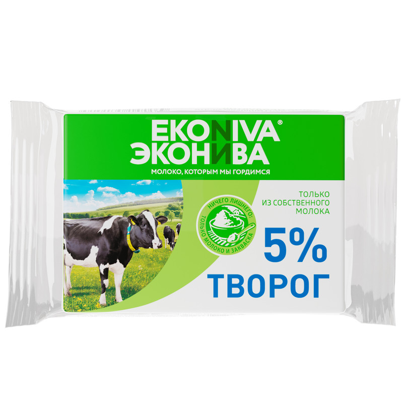 Творог Эконива 5%, 180 г