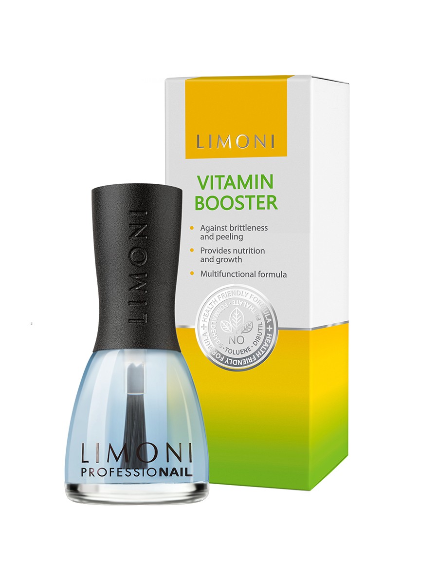 Купить Средство для роста ногтей с витаминами Limoni Vitamin Booster 15 мл