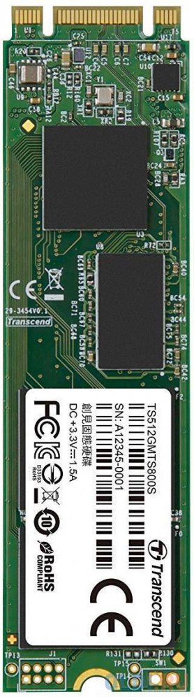 фото Твердотельный диск 512gb transcend mts800s