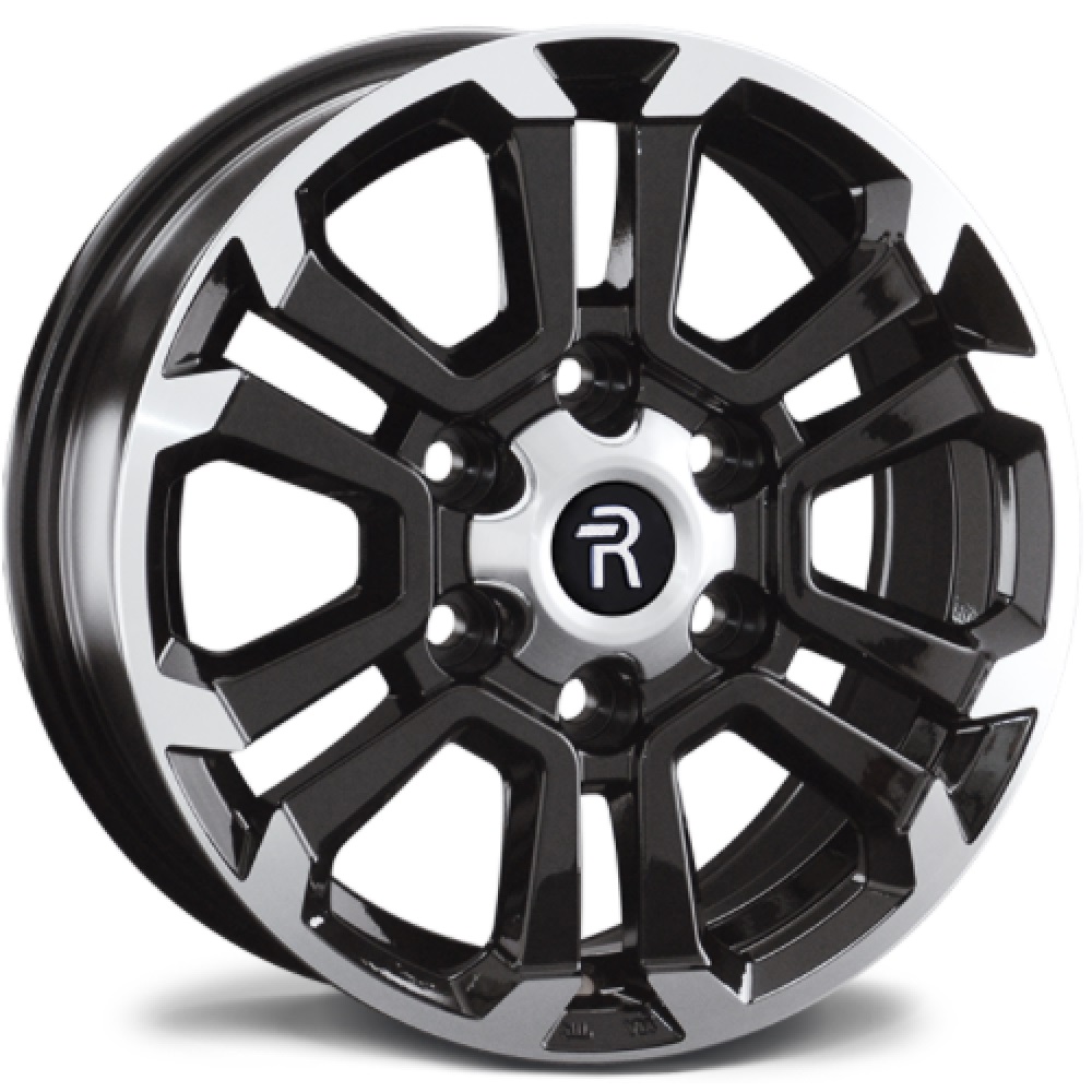 

Колесный диск 7x16/6x139,7 ET38 D67,1 MI168 BKF (пш)
