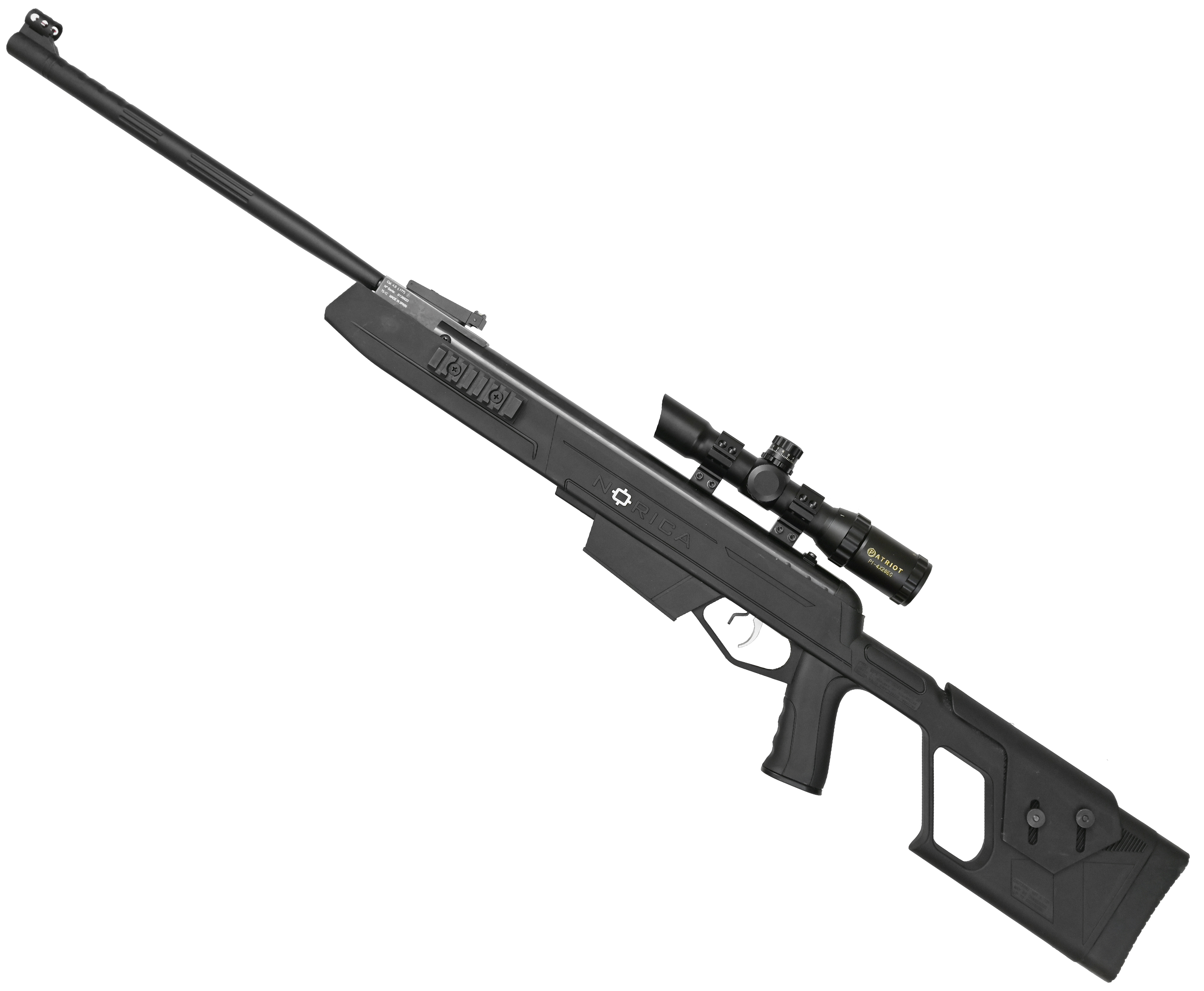 

Пневматическая винтовка Norica Dead Eye 4.5 мм 3 Дж, Черный, Dead Eye